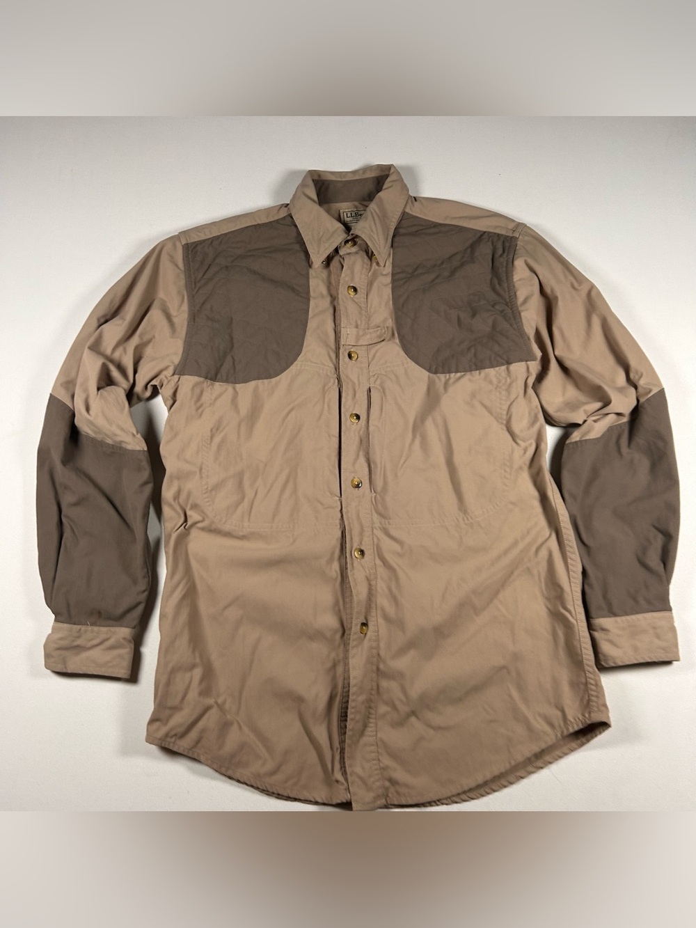 LL Bean Field Shirt Mens Small - RegularHunting Rugged Lightweight 100% Nylon